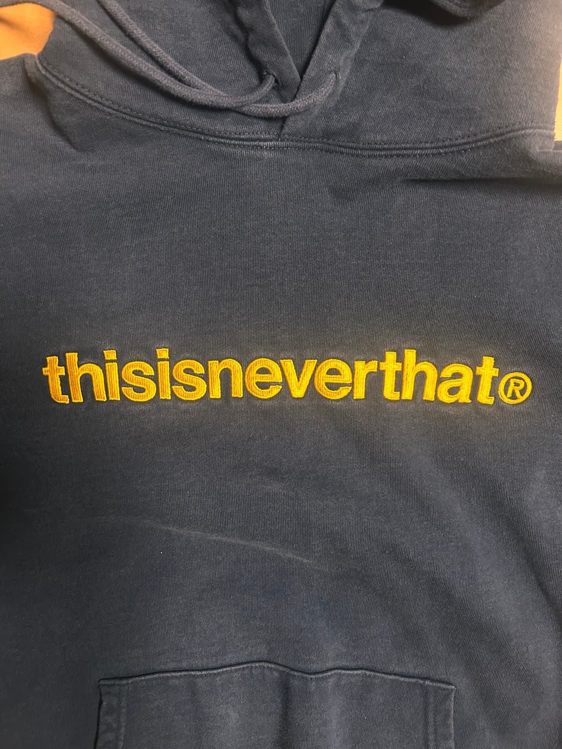 디스이즈네버댓 로고 후드티 네이비 L 상품이미지2