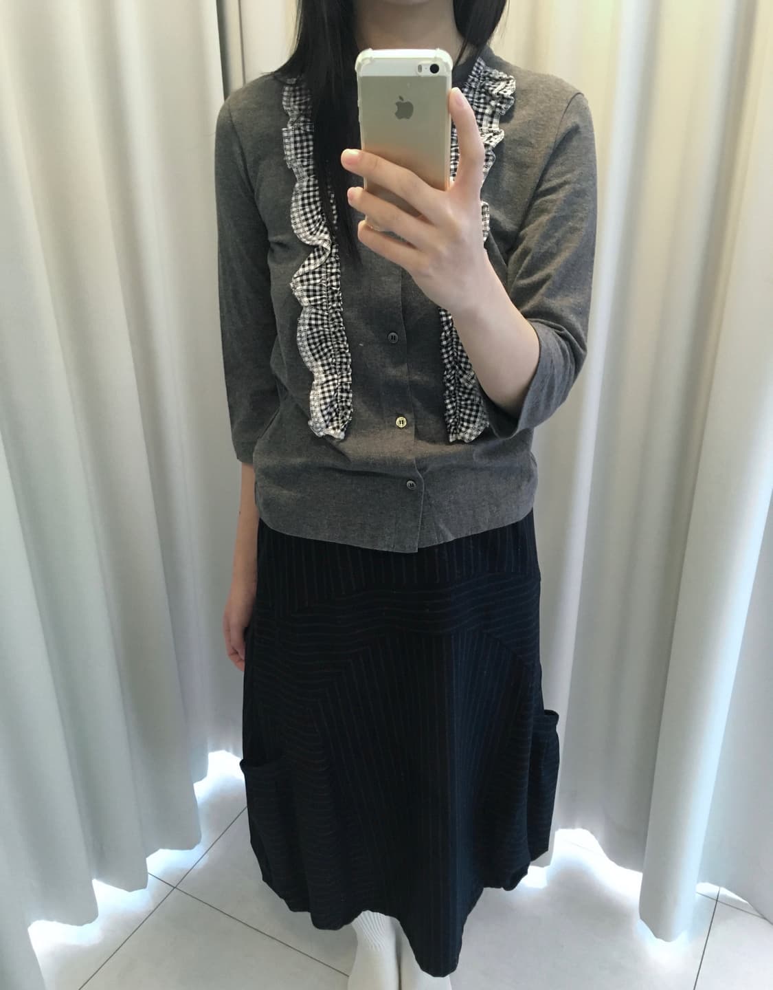 센소유니코 t.b 투포켓 스커트 상품이미지3