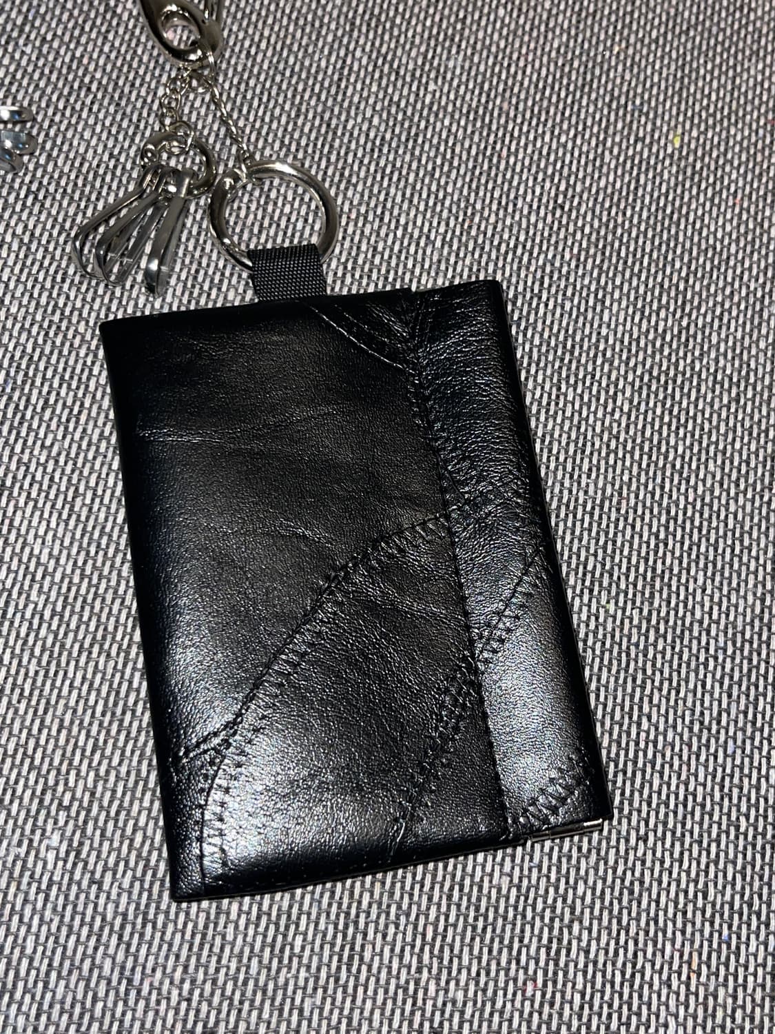 파이톤 레더 파우치 키링 세트 상품이미지4