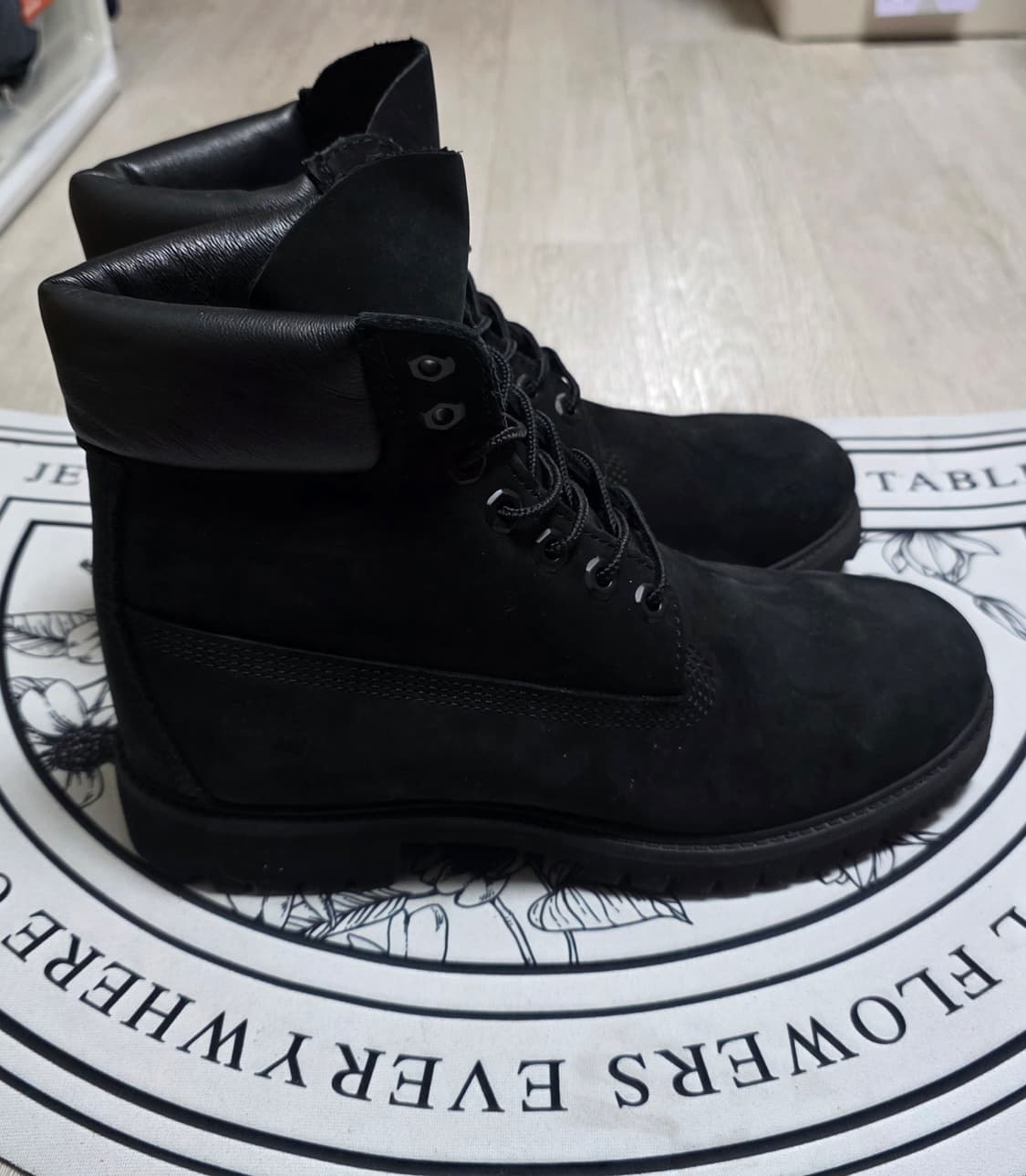 팀버랜드 6인치 워터프루프 프리미엄 블랙부츠(250~255) 상품이미지1