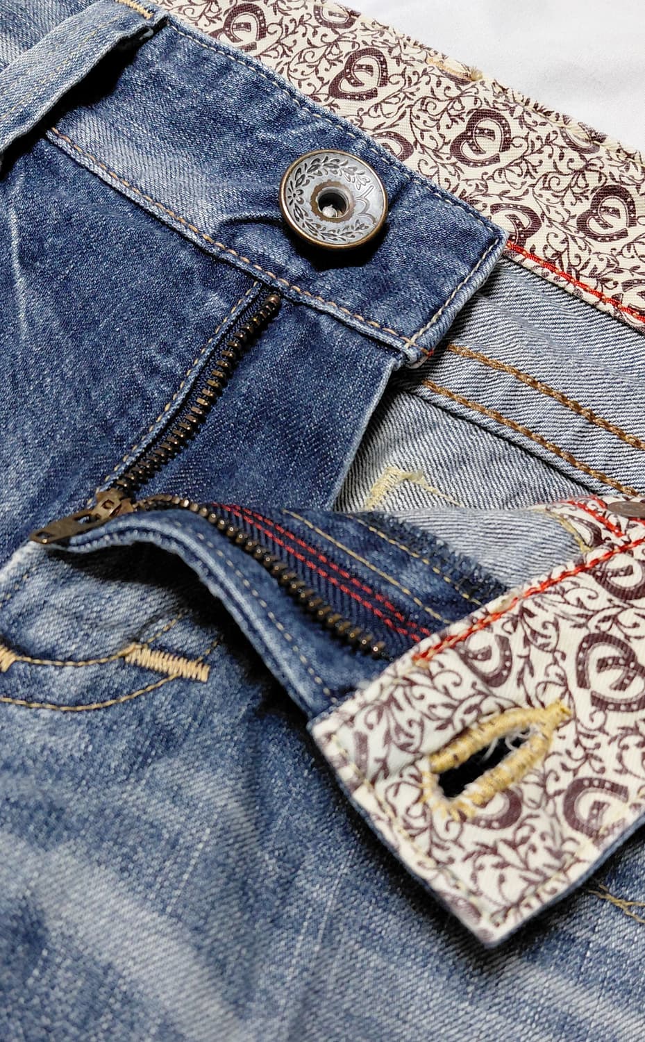 [L/32추천] 에드윈(EDWIN) 503 블루트립 커스텀 데님 팬츠 상품이미지5