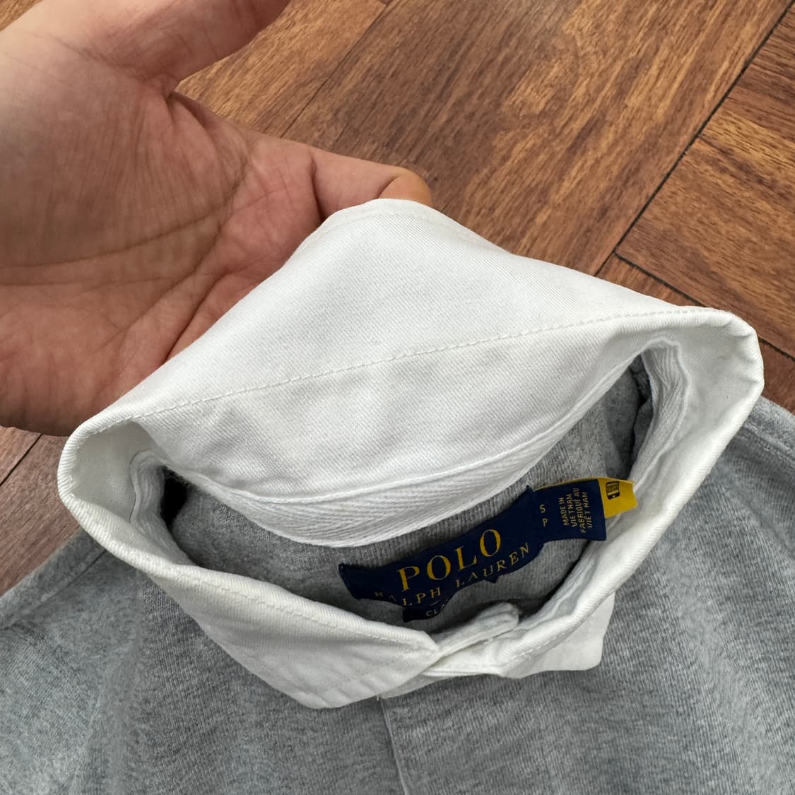 S 폴로 랄프로렌 그레이 카라 티셔츠  상품이미지4