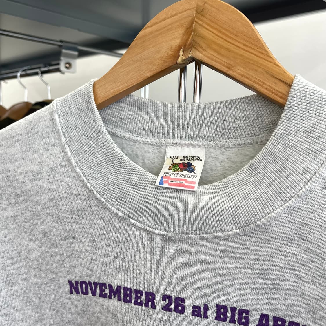 90s 프룻오브더룸 스웻셔츠 맨투맨 made in USA (L) 상품이미지3