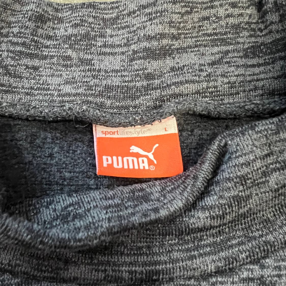 L) 푸마 기모 터틀넥 티셔츠 모크넥 티셔츠 상품이미지3