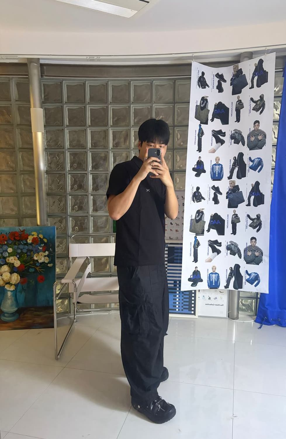 CROSS BONE POLO TEE NVPS-809 크로스본 폴로티 상품이미지1