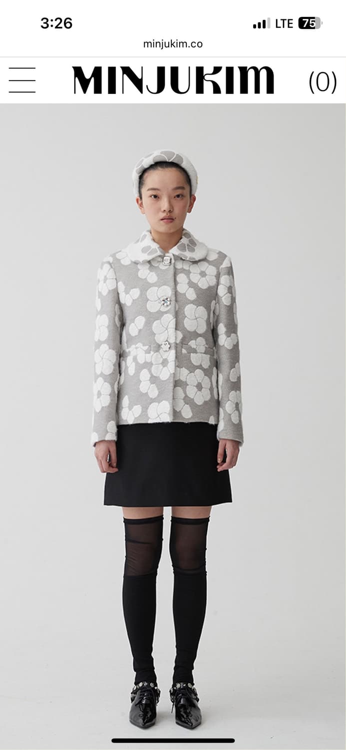민주킴 fw22 자켓 상품이미지1