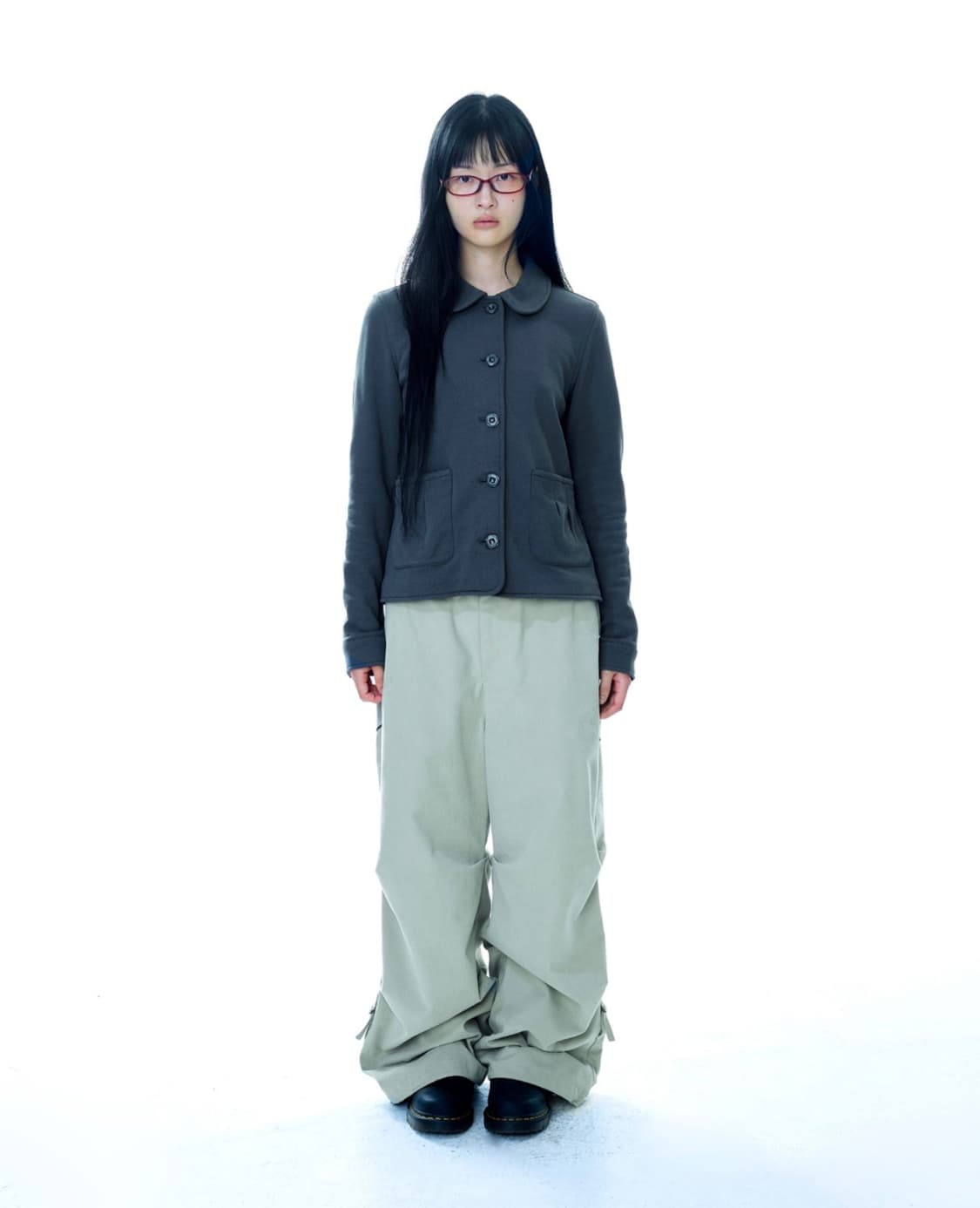 코이세이오 라인팬츠 베이지 판매 상품이미지2