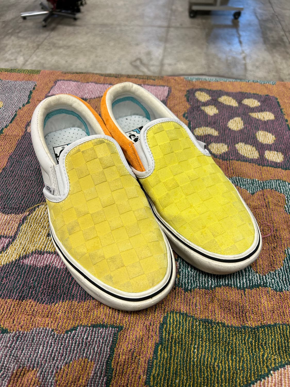 반스 스웨이드 체커보드 슬립온 (235) 상품이미지1