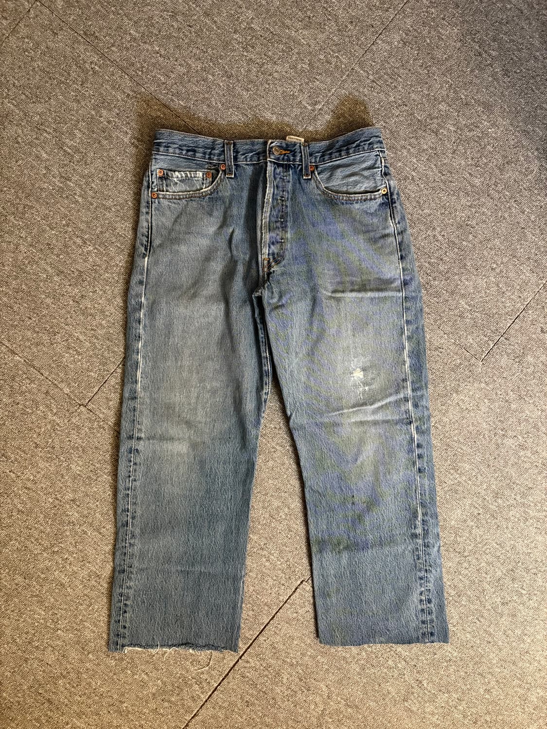 [W34 L32] 리바이스501 데님팬츠/5 상품이미지1