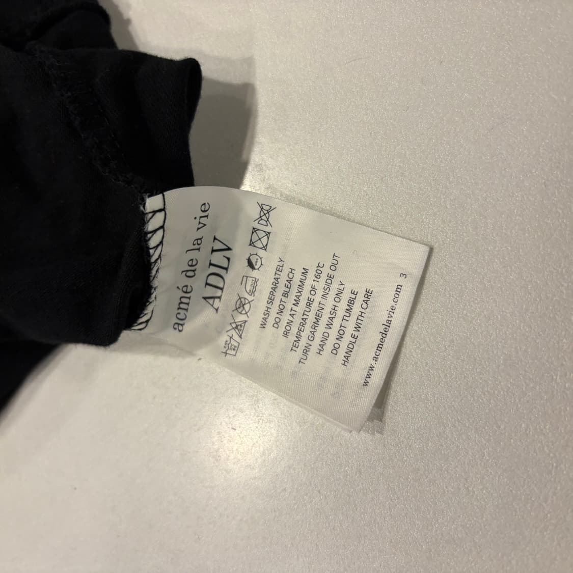 [1] 아크메드라비 x 짱구 토끼 티셔츠 블랙 D514 상품이미지6