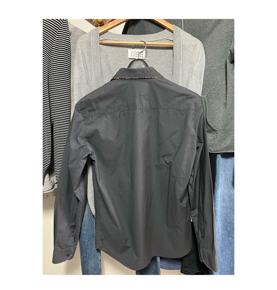 마틴 마르지엘라 파이핑 셔츠 상품이미지2