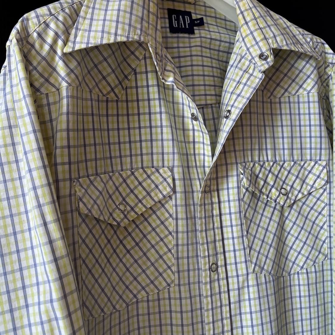 M) 90s 올드 갭 웨스턴 셔츠  상품이미지3