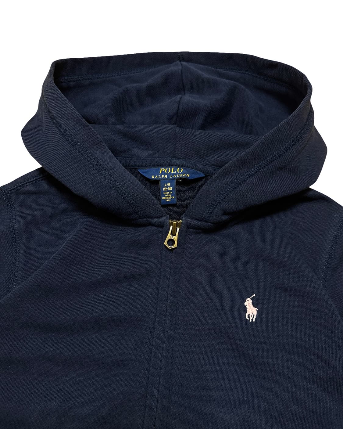 폴로 랄프로렌 네이비 후드집업 상품이미지3