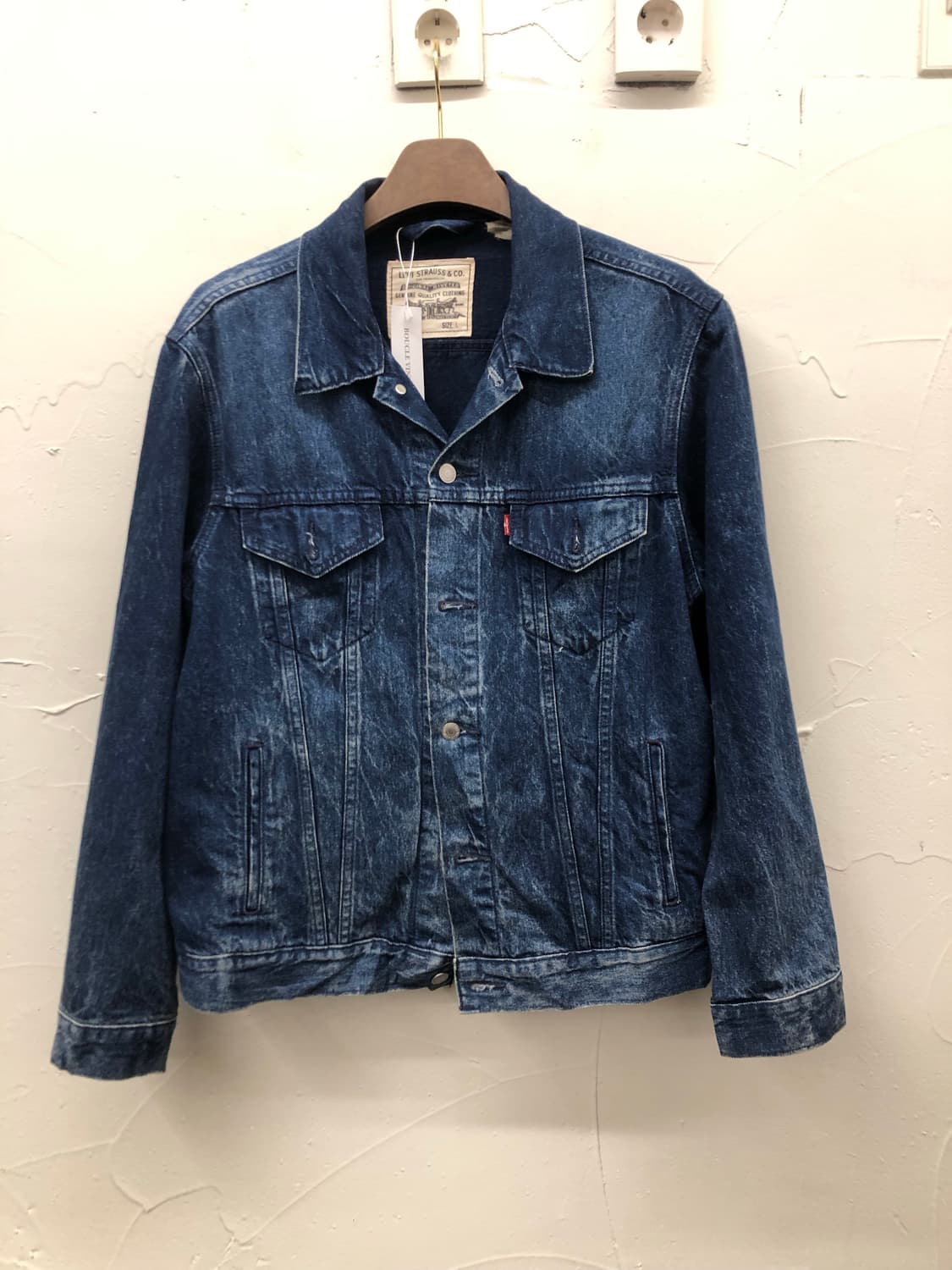 리바이스 워싱 트러커 자켓 상품이미지1