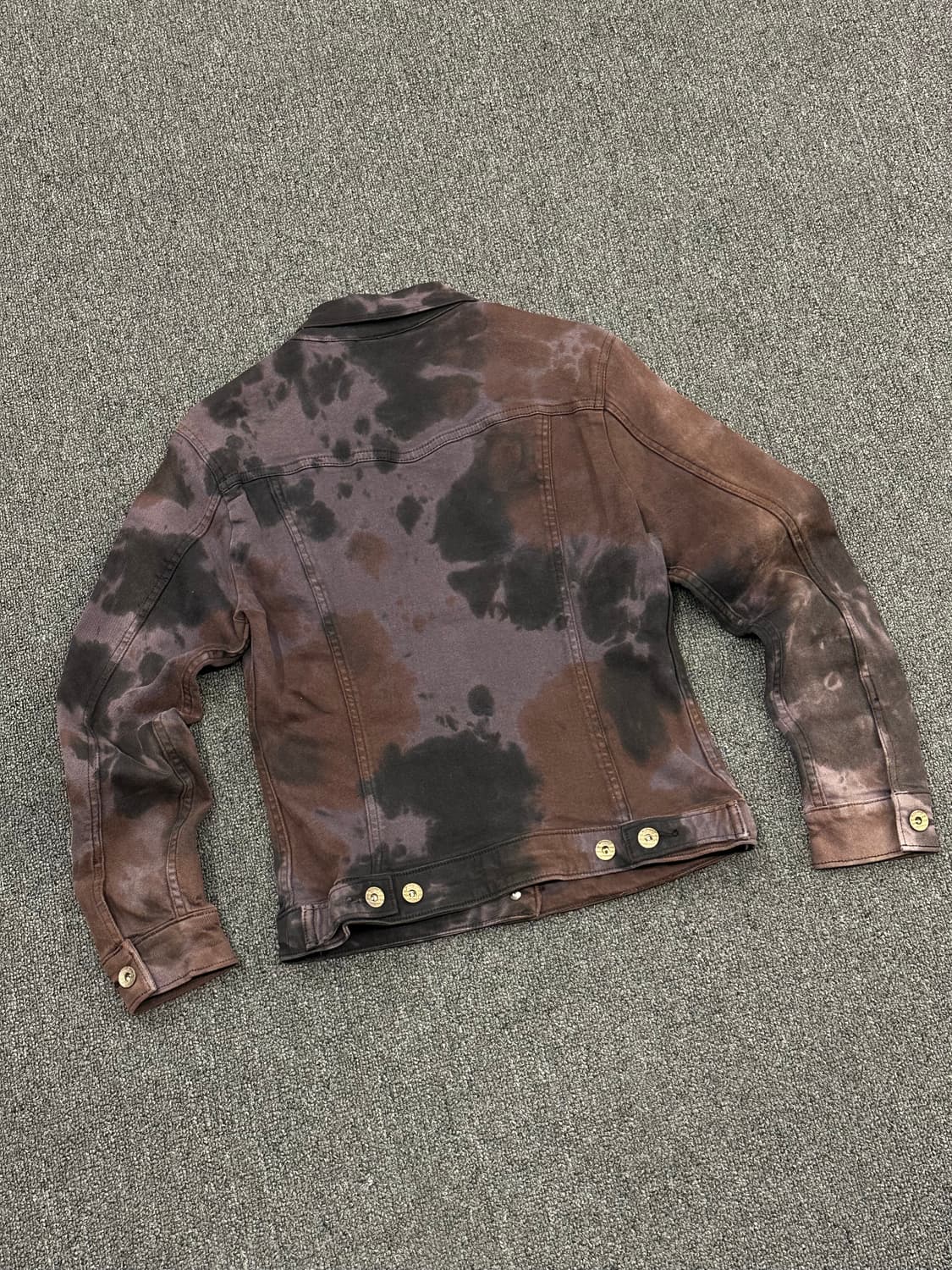 OS)리바이스 빈티지 여성 타이다이 데님 트러커 자켓 상품이미지3