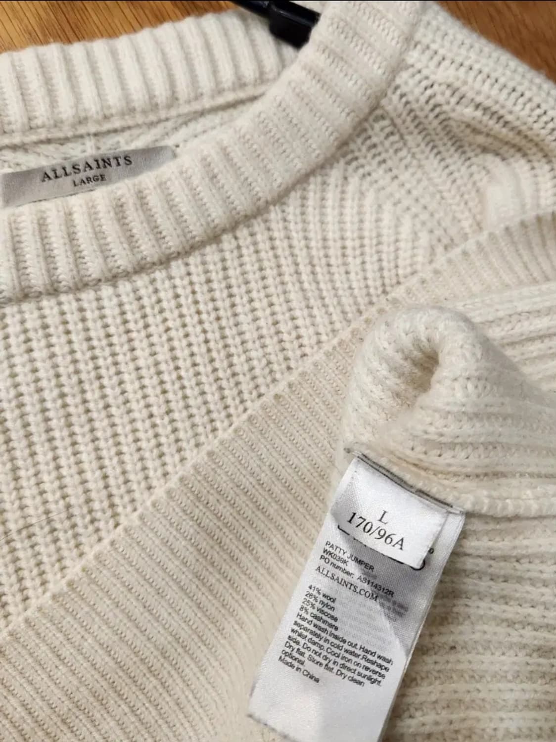 AllSaints 라운드니트 상품이미지7