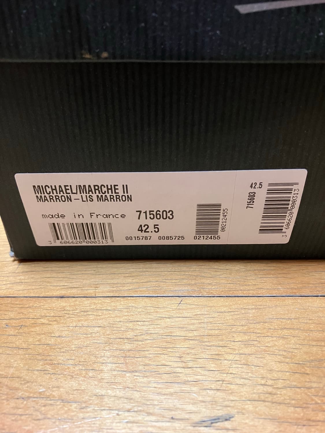 파라부트 미카엘 마룬 42.5(275) 풀박스 새상품급 상품이미지2