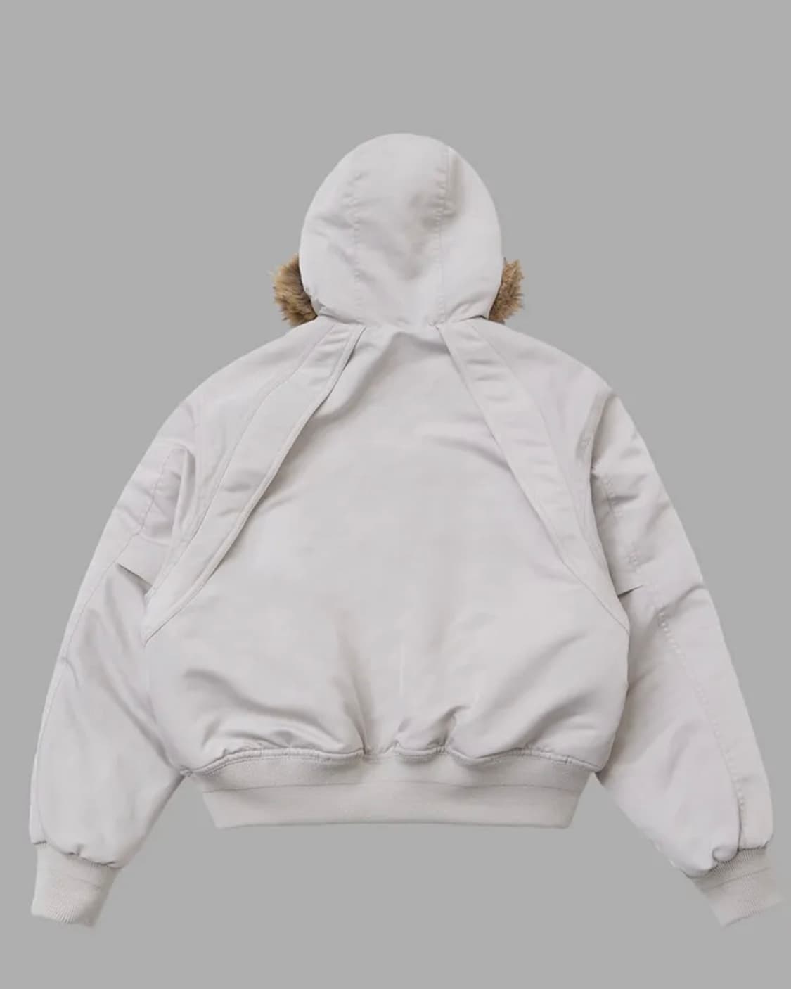 더뮤지엄비지터 퍼 후드 자켓 패딩 상품이미지2