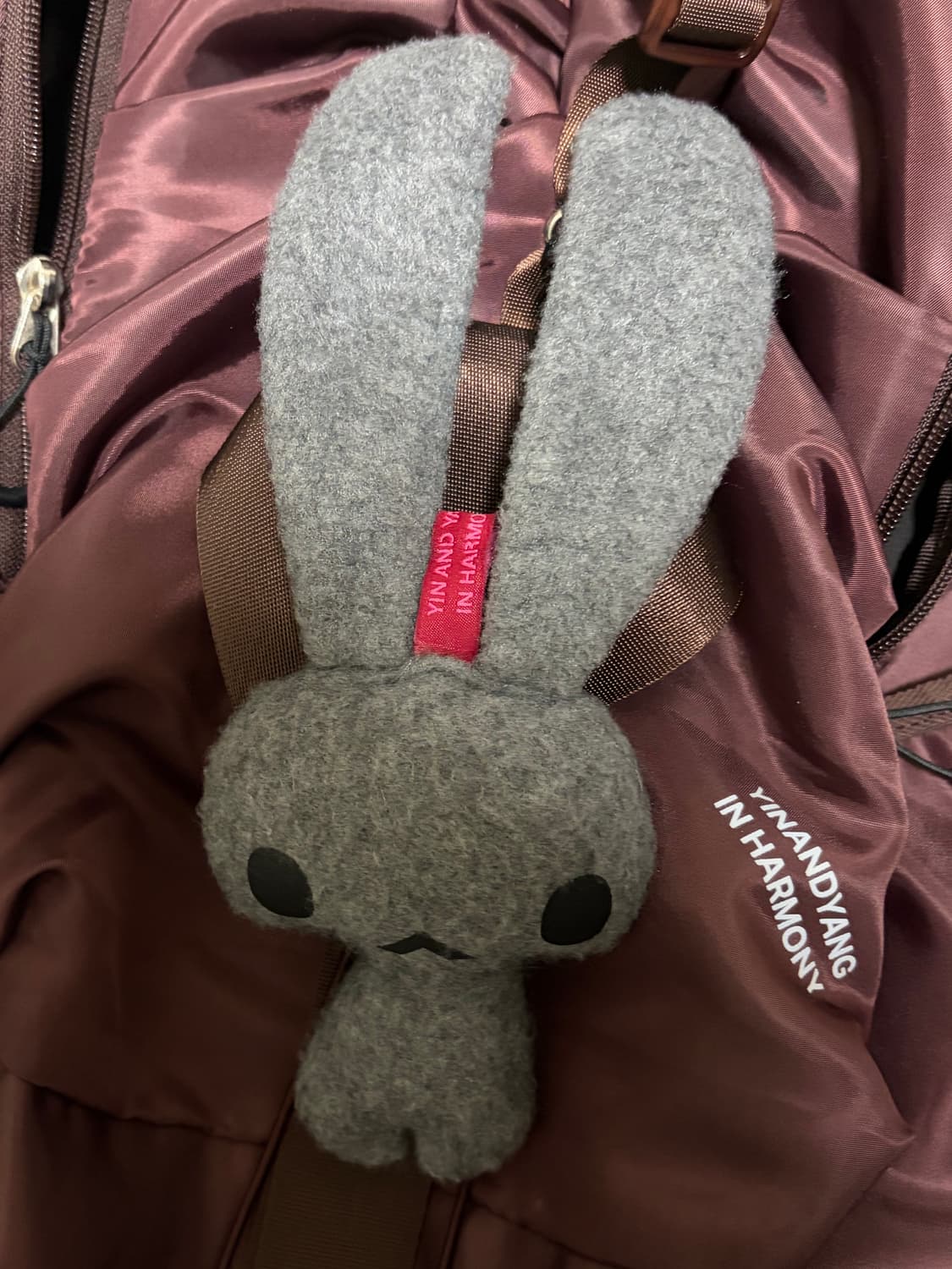 인앤양인하모니 bow backpack burgundy +팝업기프트 🤍  상품이미지6