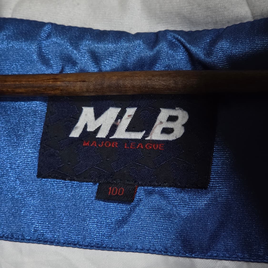 엠엘비 텍사스 레인저스 블루 덕다운 후드 패딩 상품이미지8