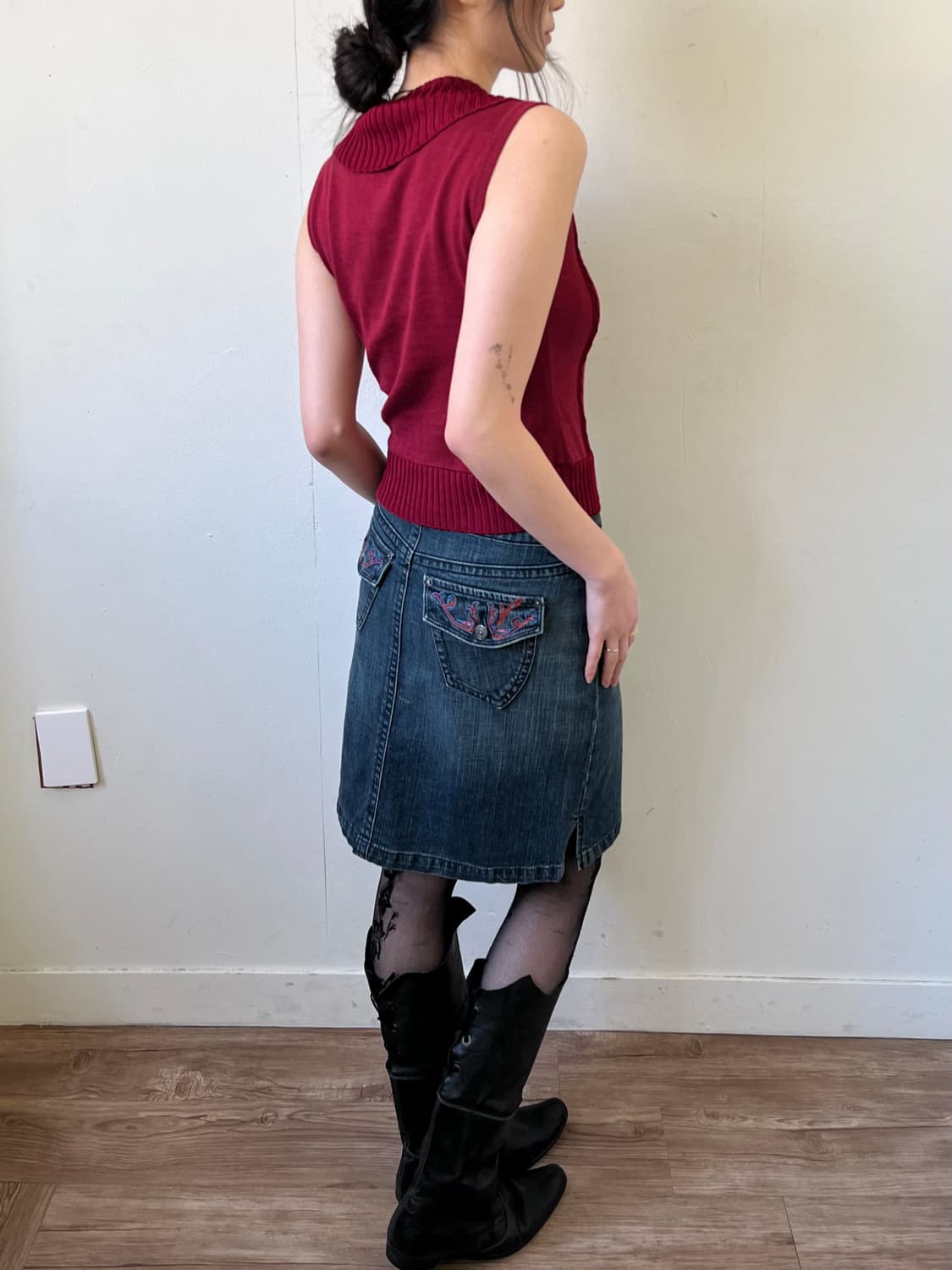 pierre cardin 레드 베스트  상품이미지5