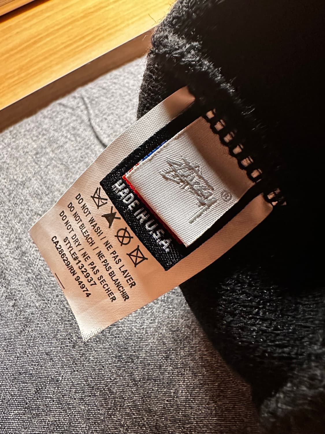 스투시 ss로고 링크커프 비니 상품이미지2