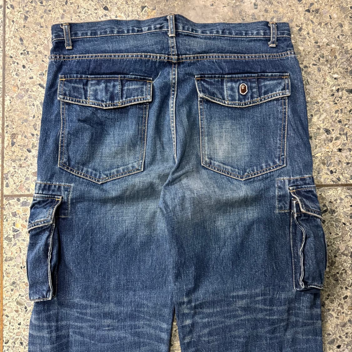 [XL] Bape 베이프 카고 데님 팬츠 상품이미지5