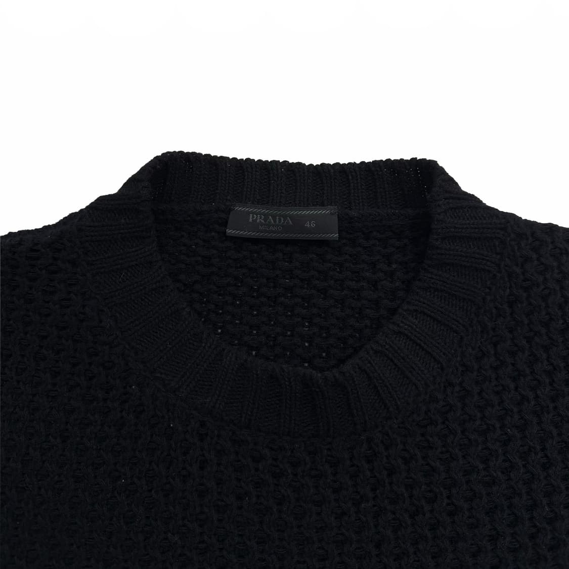 프라다 V넥 니트 46사이즈 상품이미지2