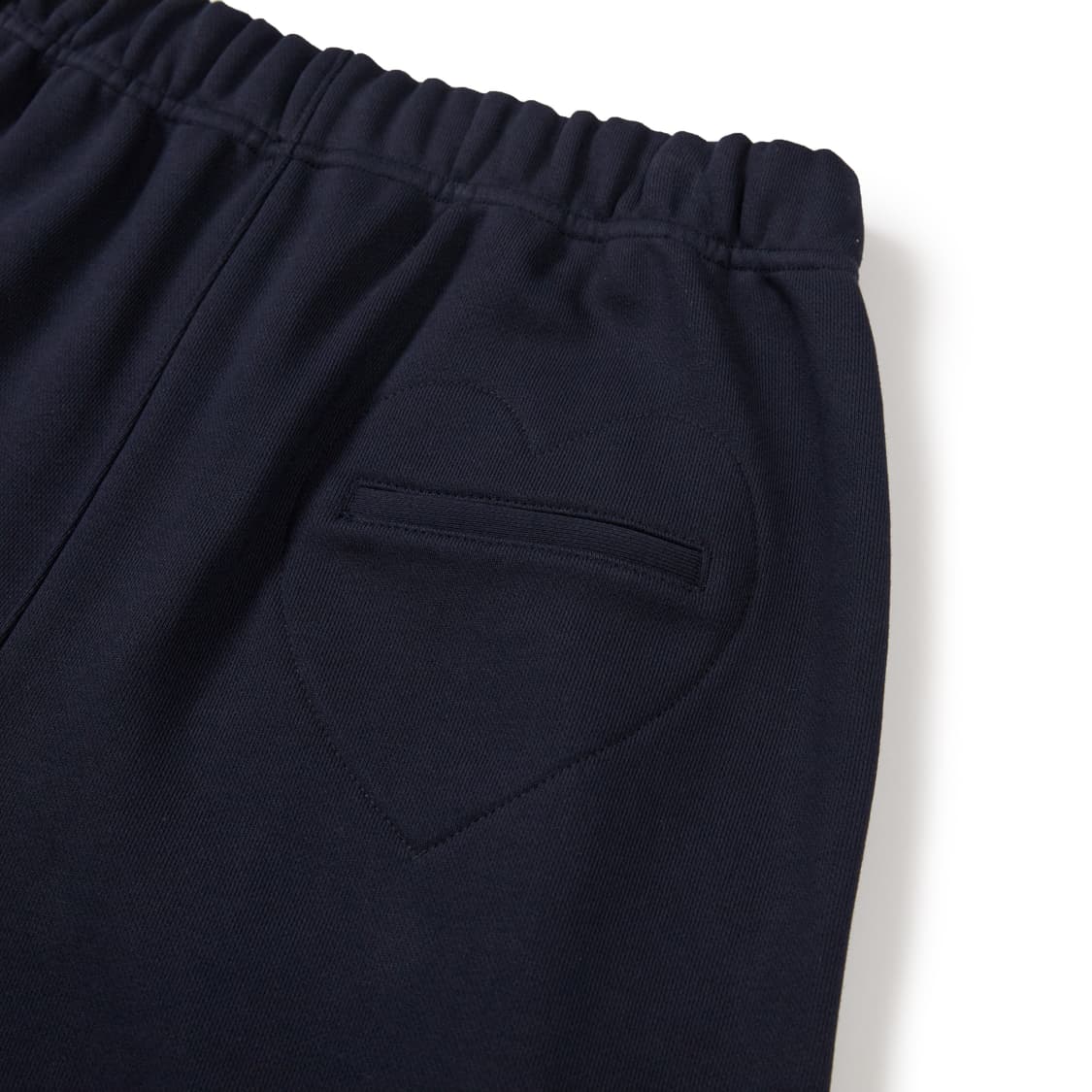 GBH 하트 포인트 스웨트 팬츠 블랙 상품이미지5