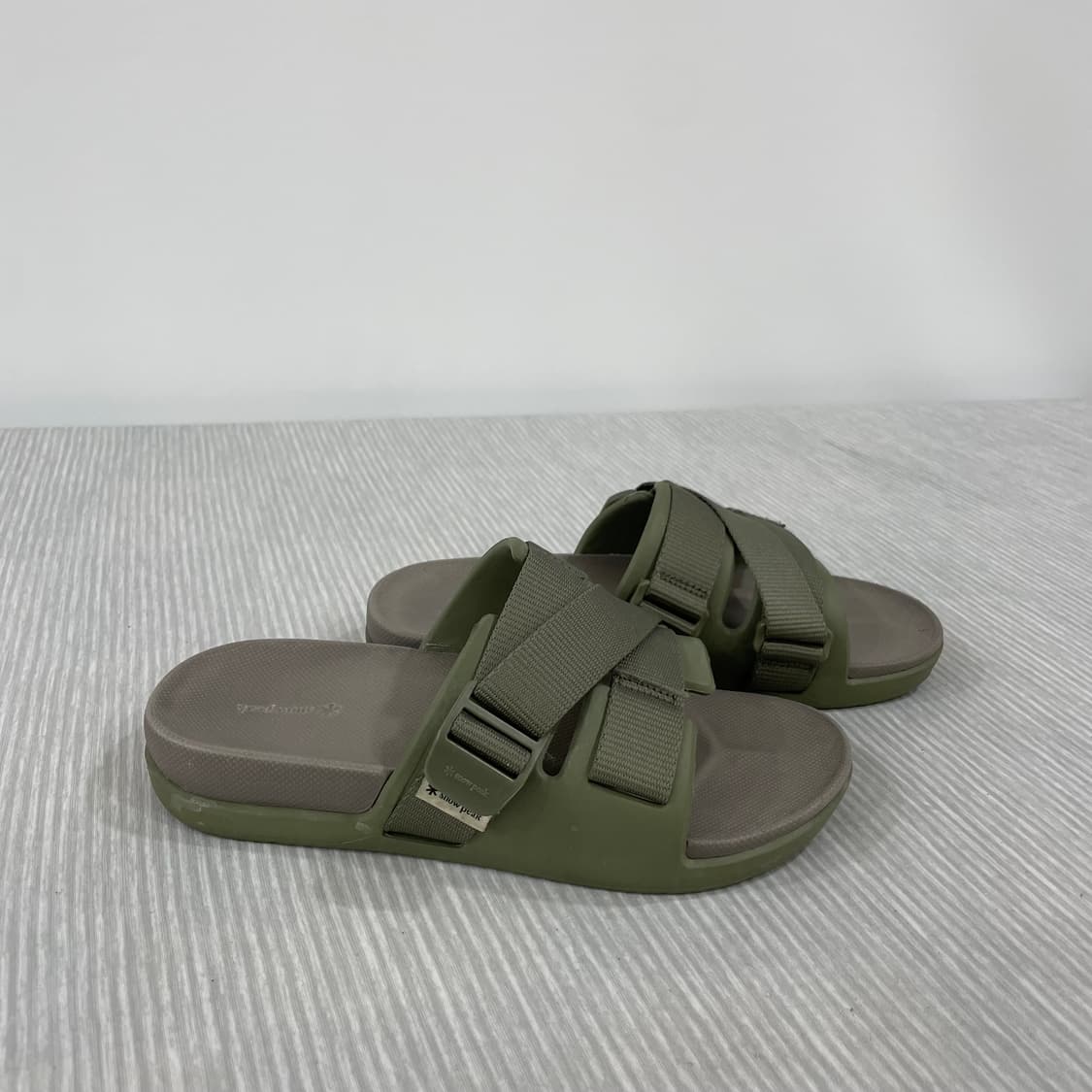 662) 스노우피크 카키 슬라이드 슬리퍼 240mm 상품이미지1