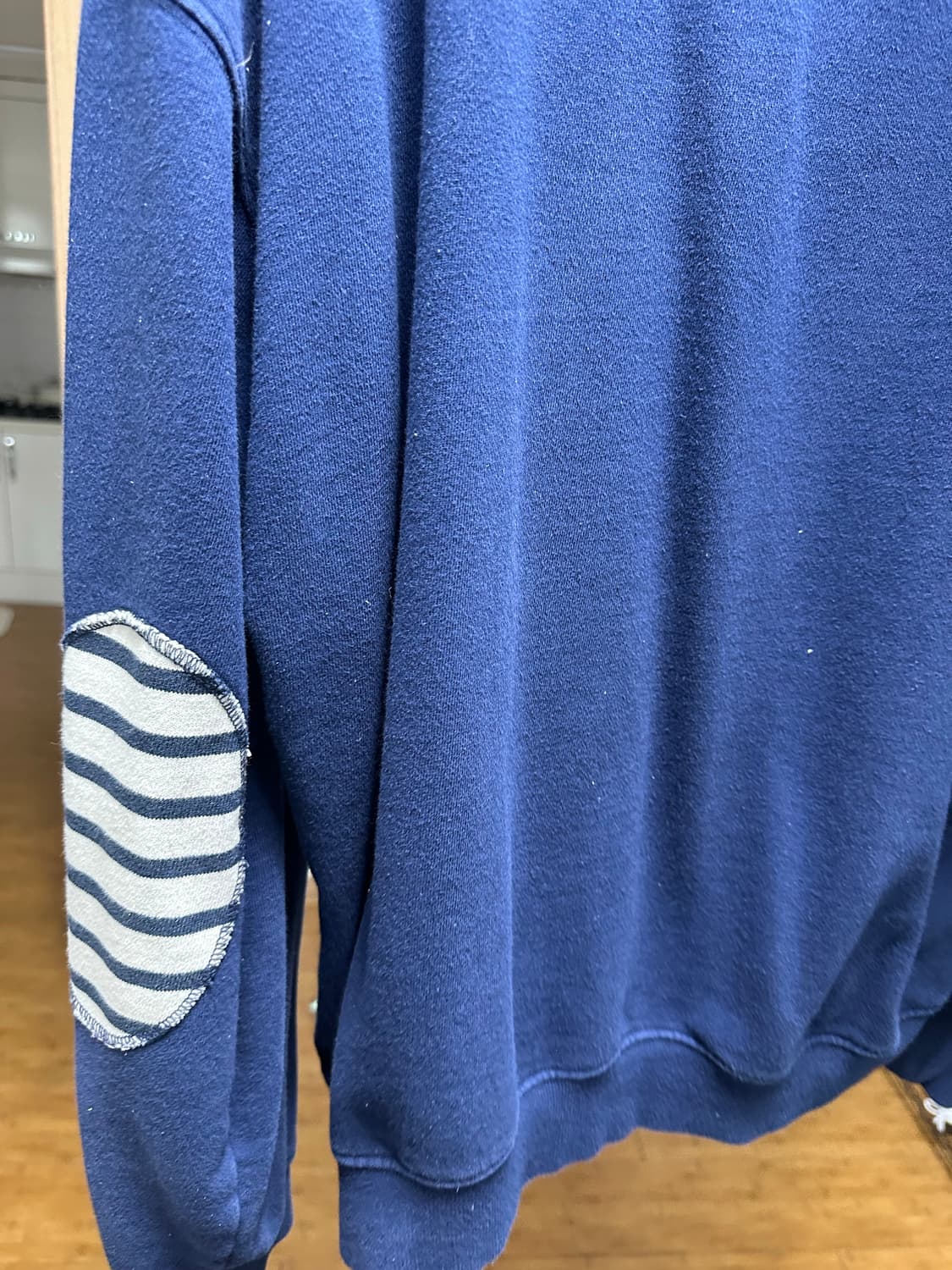 세인트제임스 네이비 맨투맨 L (100-105) 상품이미지3