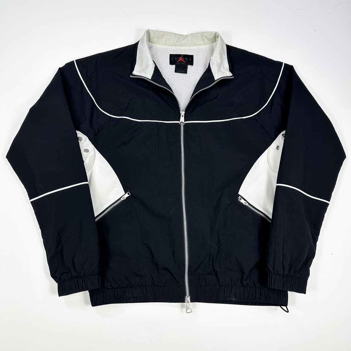 조던 나이키 점프맨 나일론 블랙 바람막이 자켓 (M) 상품이미지2