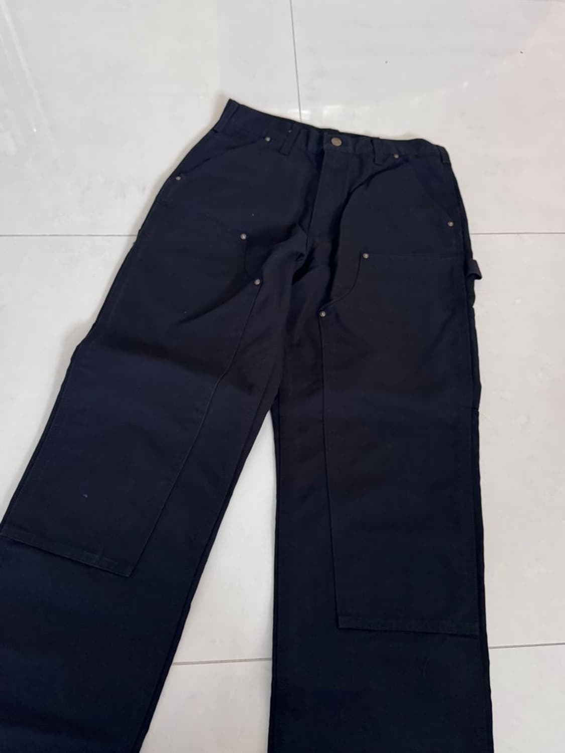 DUCK DOUBLE FRONT WORK DUNGAREE 상품이미지3