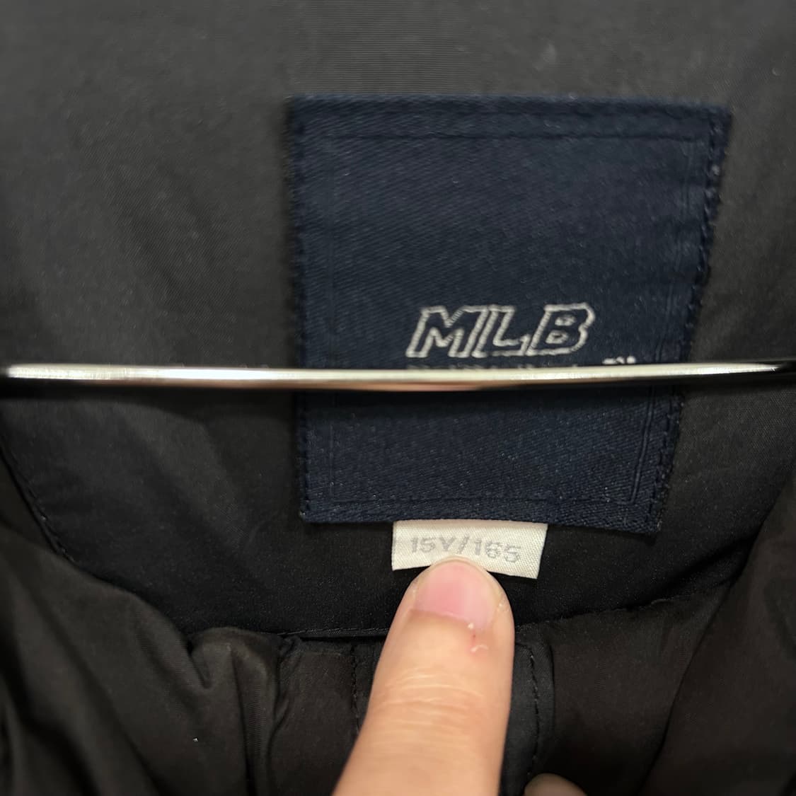 MLB 뉴욕양키스 덕다운 후드 돕빠 롱패딩 상품이미지3