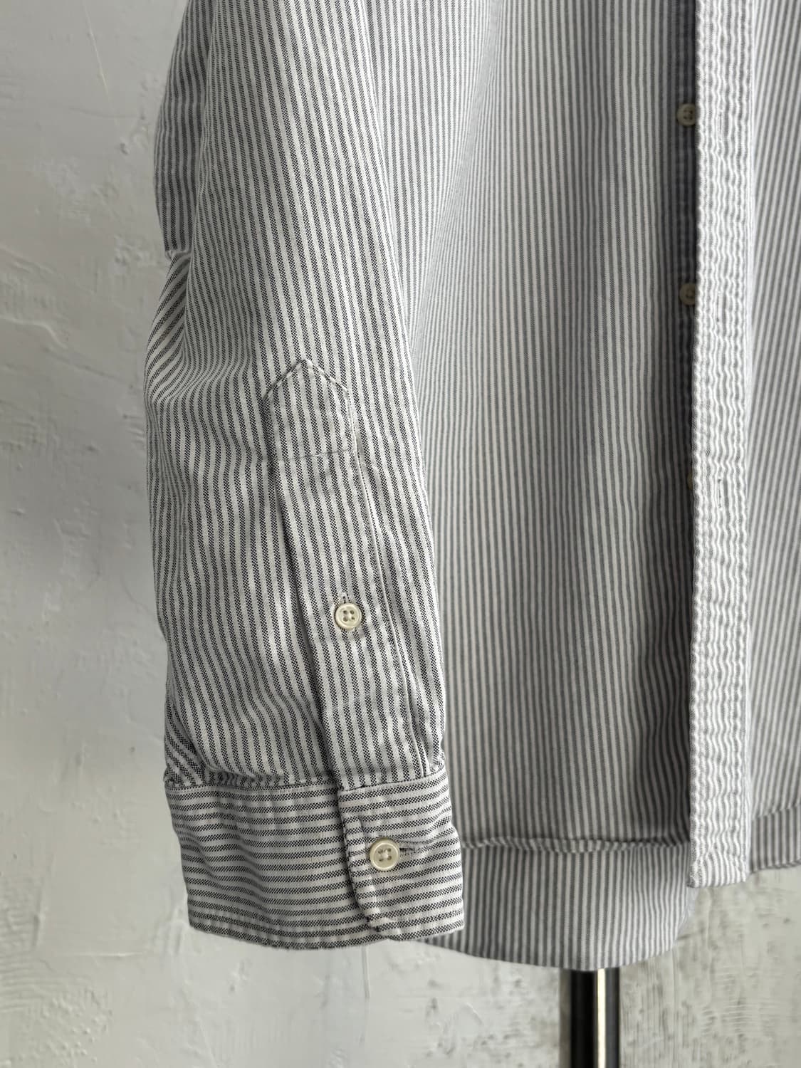  Polo 폴로 랄프로렌 신형 그레이 스트라이프 패턴 옥스포드 셔츠  ﻿ 상품이미지3