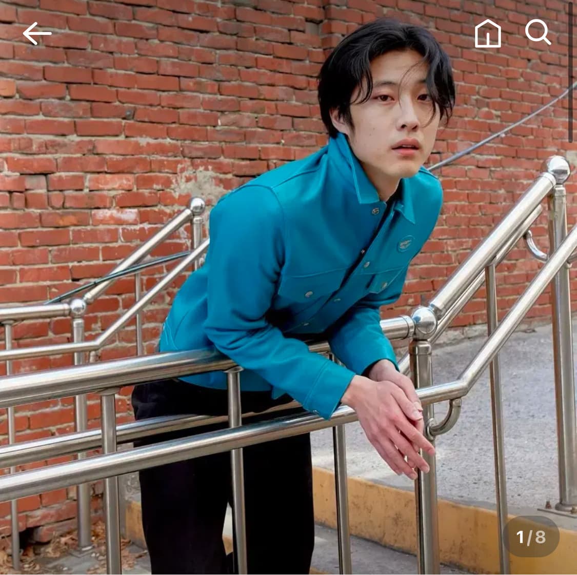 루이스레더 988 소가죽, 터콰이즈 레귤러 38사이즈 상품이미지7