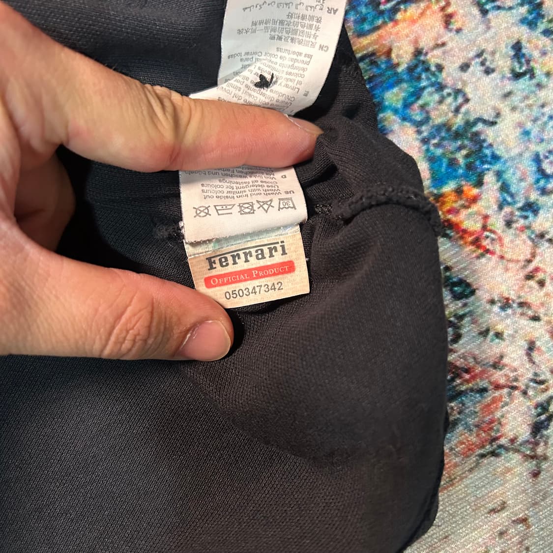 [M] 페라리 오피셜 카라 반팔 상품이미지6