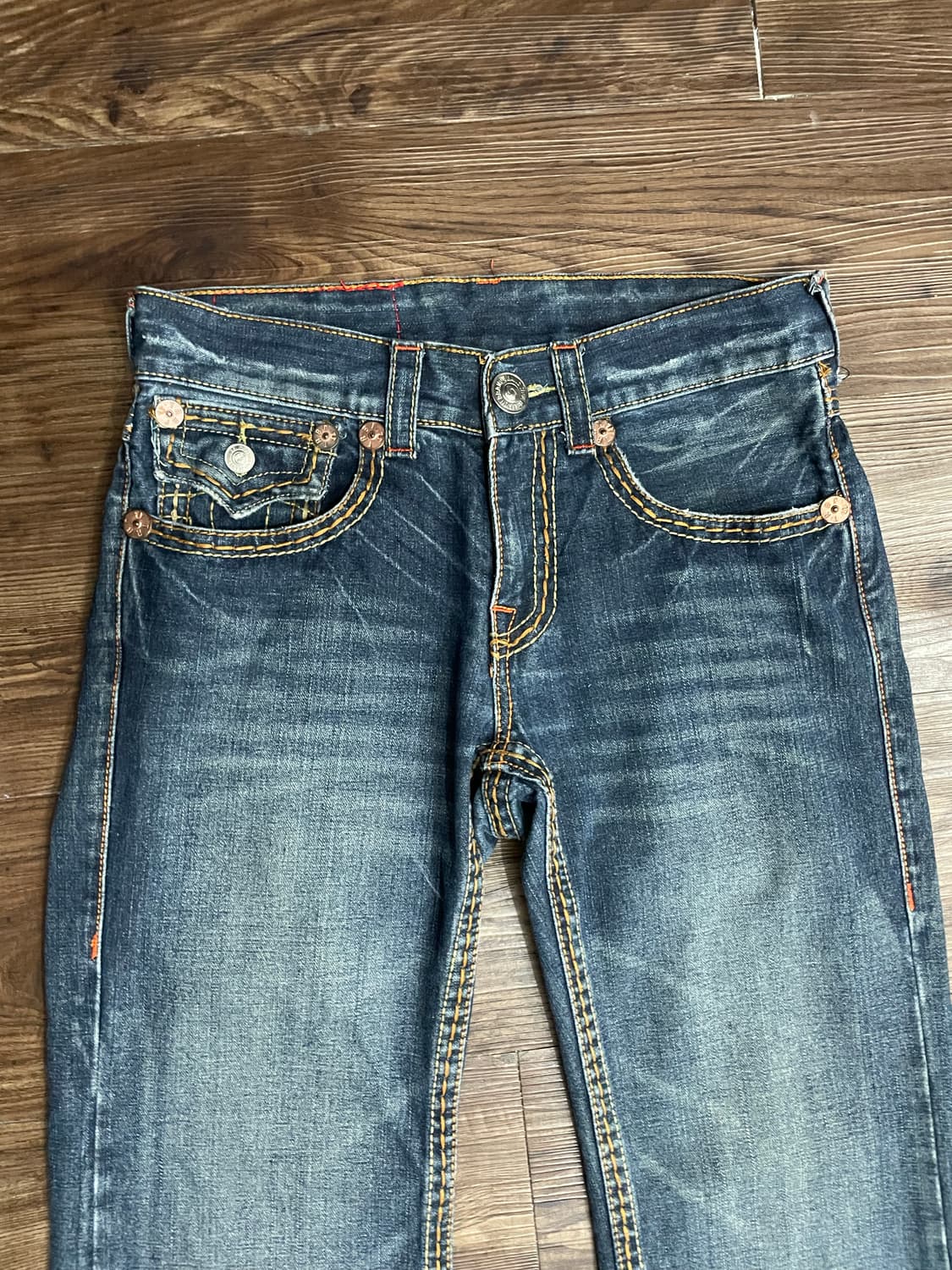 트루릴리전 USA 빌리빅티 부츠컷 데님 팬츠 상품이미지3