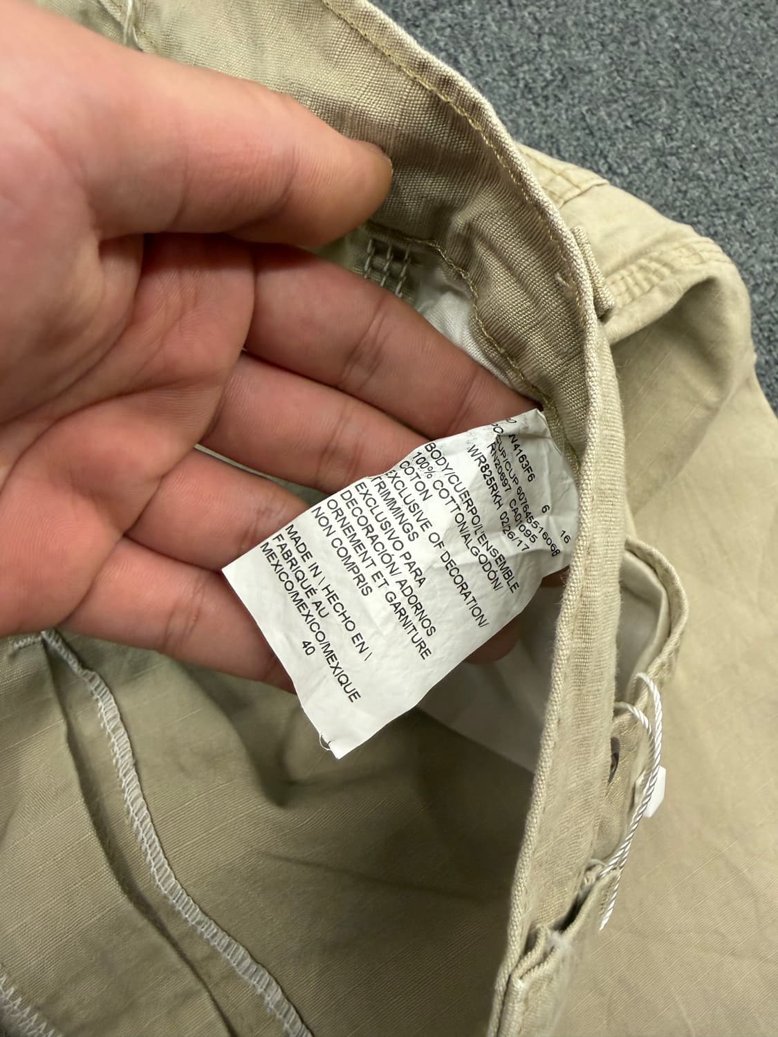 OS) 디키즈 빈티지 카펜터 반바지 상품이미지4