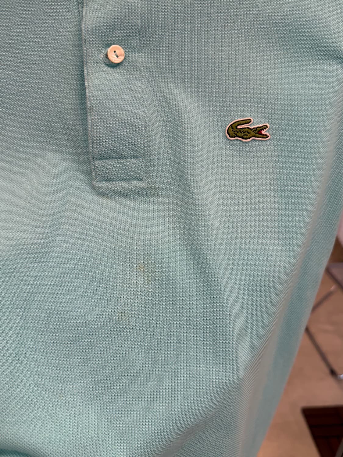 Lacoste 라코스테 pk 반팔 티셔츠 (mint) 상품이미지8