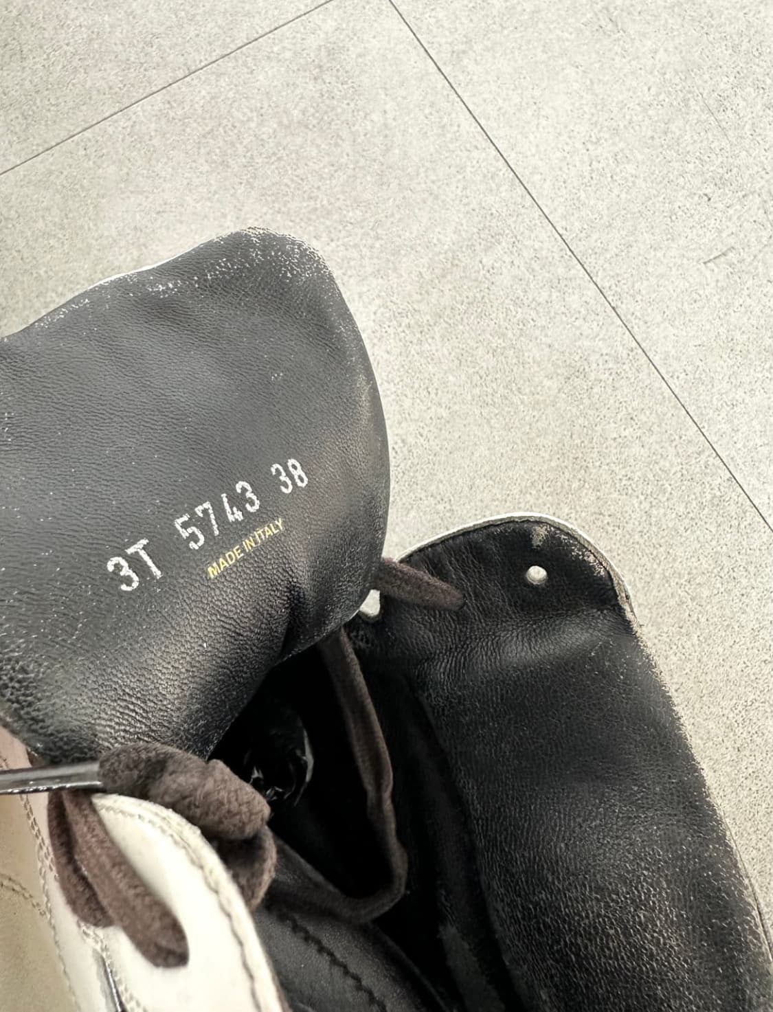 프라다 스포츠 아이보리 히든웨지 하이탑 상품이미지8