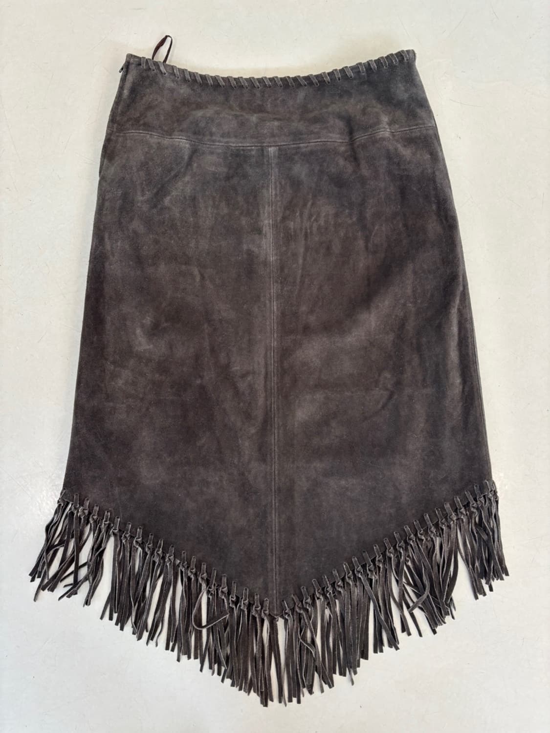 Vintage Stefanel Suede Leather Skirt 상품이미지6
