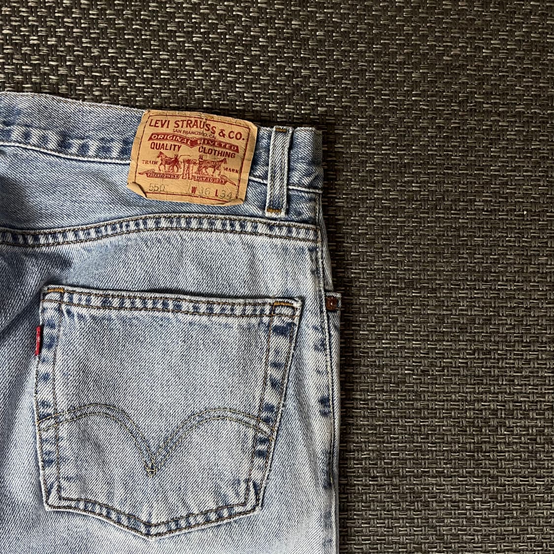 (36) 리바이스 550 36X34 릴렉스드핏 데님 팬츠 상품이미지6