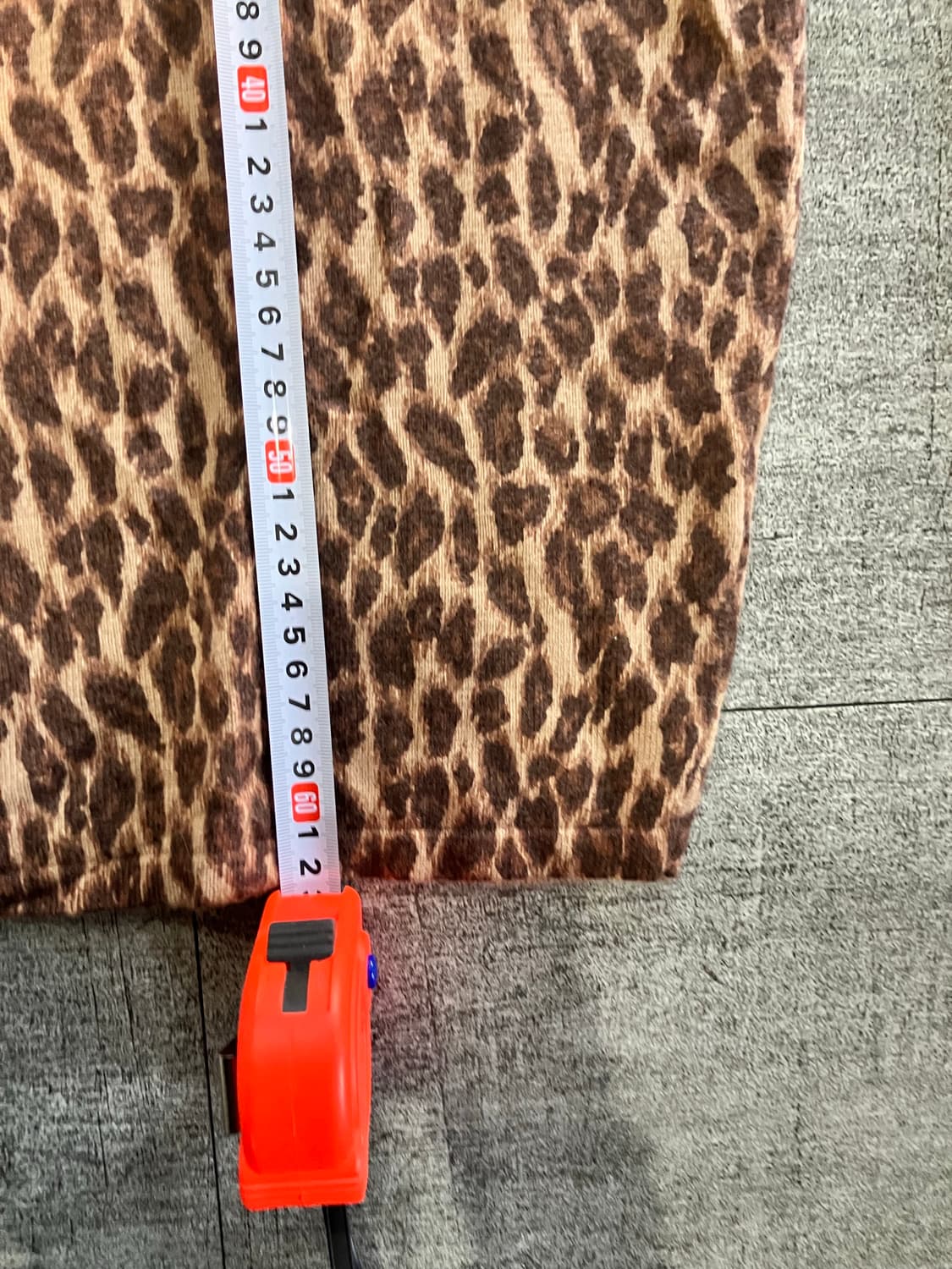 일본빈티지 Beautyyouth 올드스쿨아메카지 레오파드 호피니트스웨터 상품이미지3