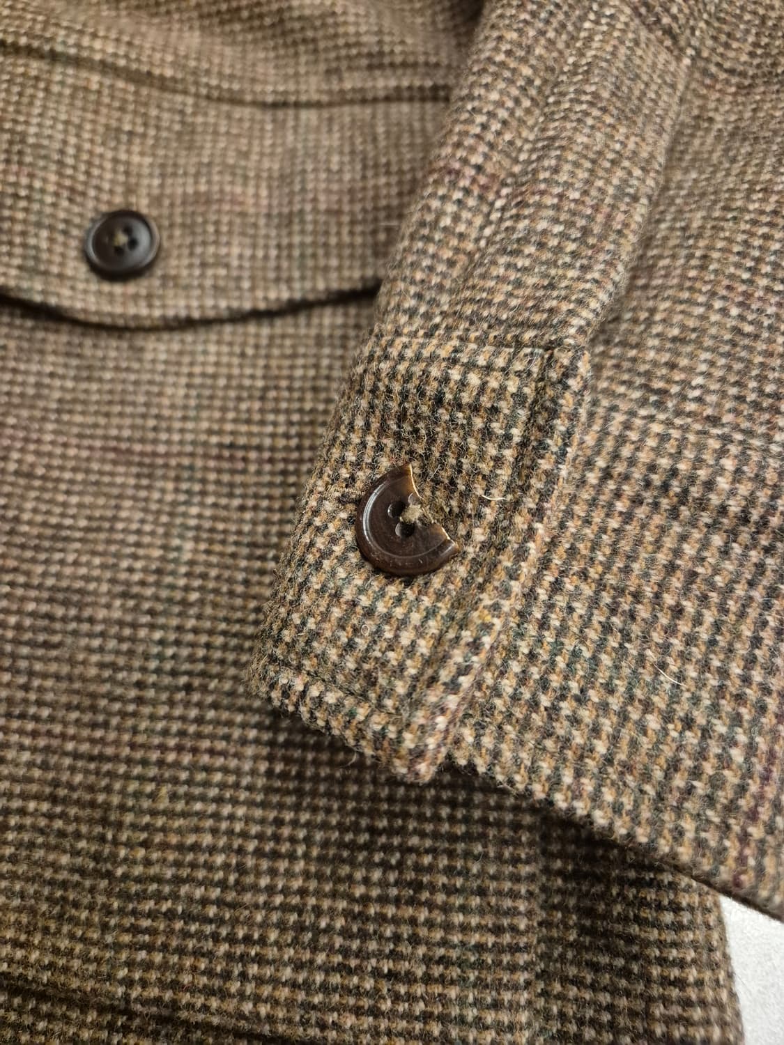 RRL 트위드 셔츠 자켓 M 상품이미지9