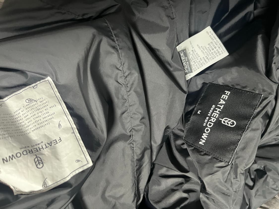 페더다운 그리드 애쉬 m 상품이미지4