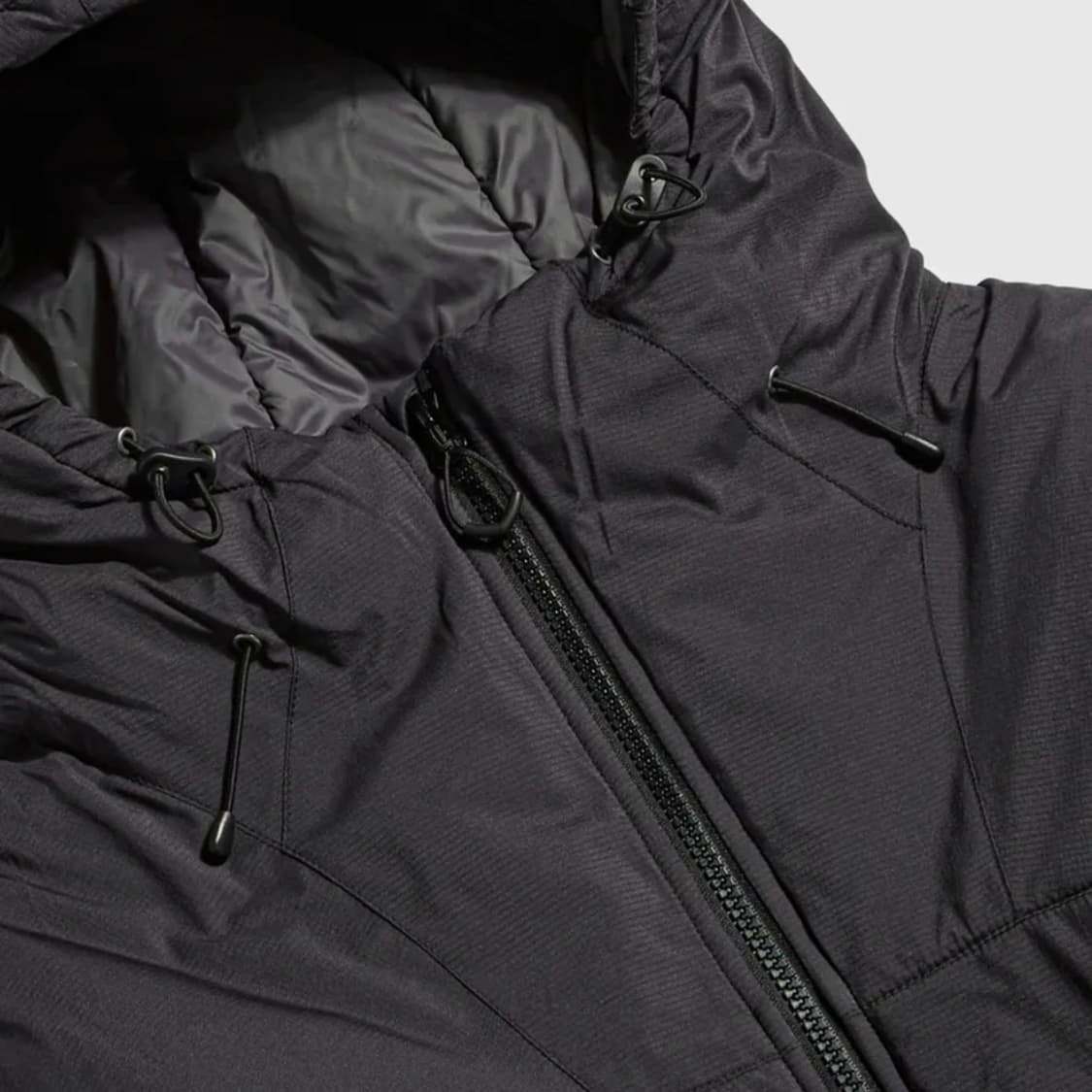 에스피오나지 인슐레이티드 하이킹 자켓 패딩 블랙 상품이미지4