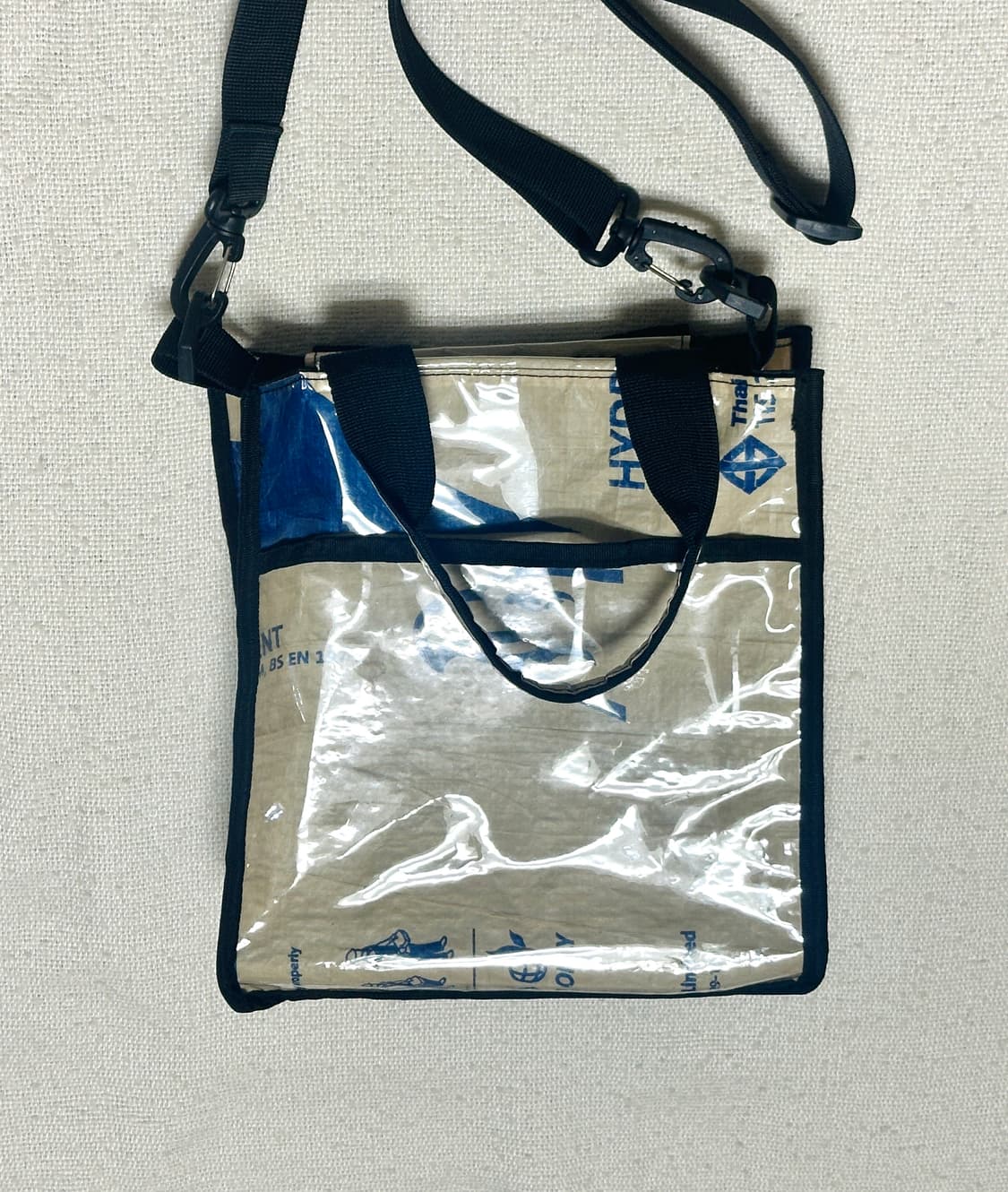 태국 프라이탁 방수 pvc 타포린 투웨이 크로스백 상품이미지4