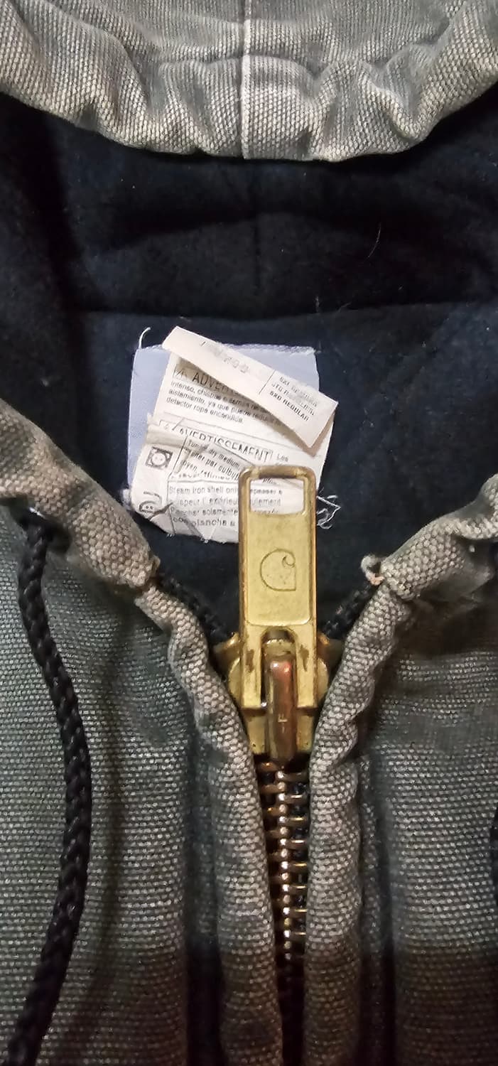 칼하트 J130 액티브 자켓 모스그린 5XL 상품이미지5