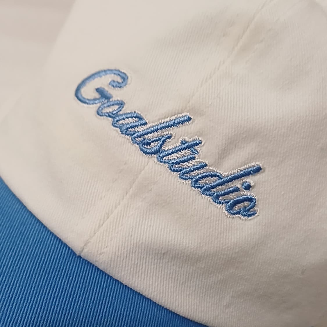 골스튜디오 로고 볼캡 흰색 캡 모자 새제품 사랑봉봉 상품이미지4